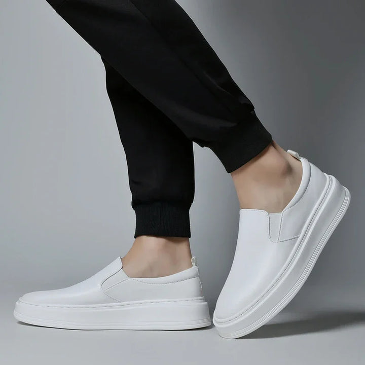 Leather Slip-On Loafers – Men's Casual Shoes | Savoni