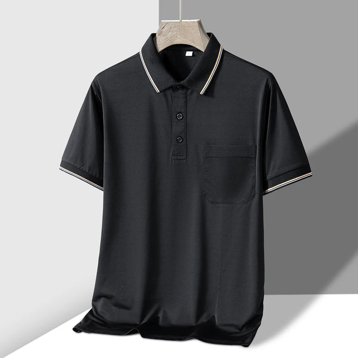 Knit Button-Up Polo Shirt – Men's Casual Polo | Arden
