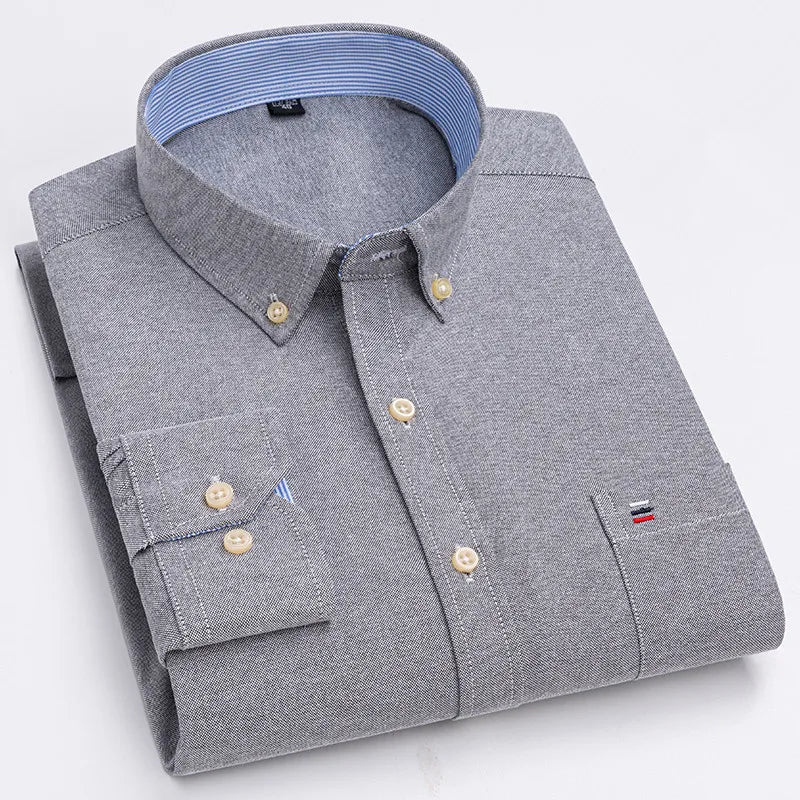 Button-Down Shirt – Men's Cotton Dress Shirt | Verano