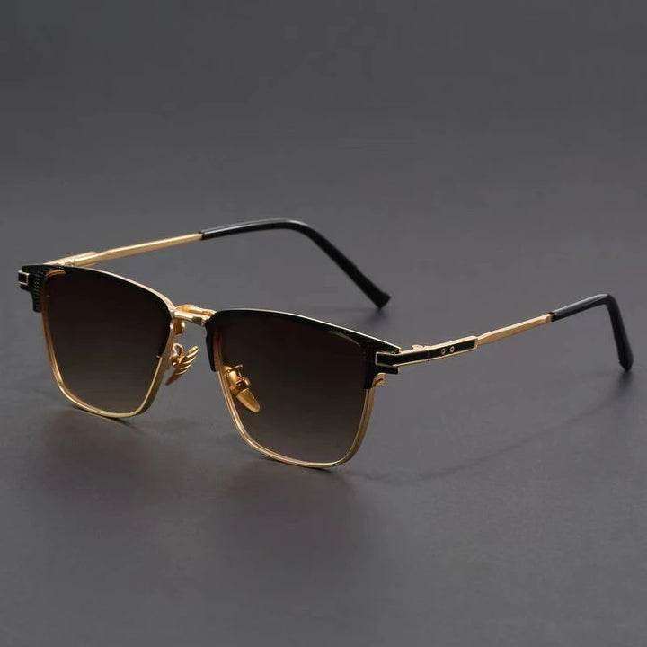 Metal Frame Sunglasses – UV400 Geometric Shades | Nico Ferante