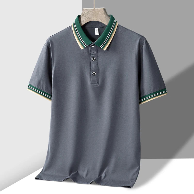 Knit Polo Shirt – Men's Button-Up | Savoni