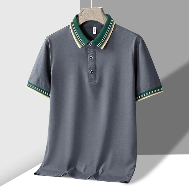 Knit Polo Shirt – Men's Button-Up | Savoni