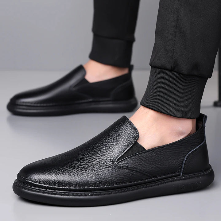 Men's Genuine Leather Loafers | Savoni