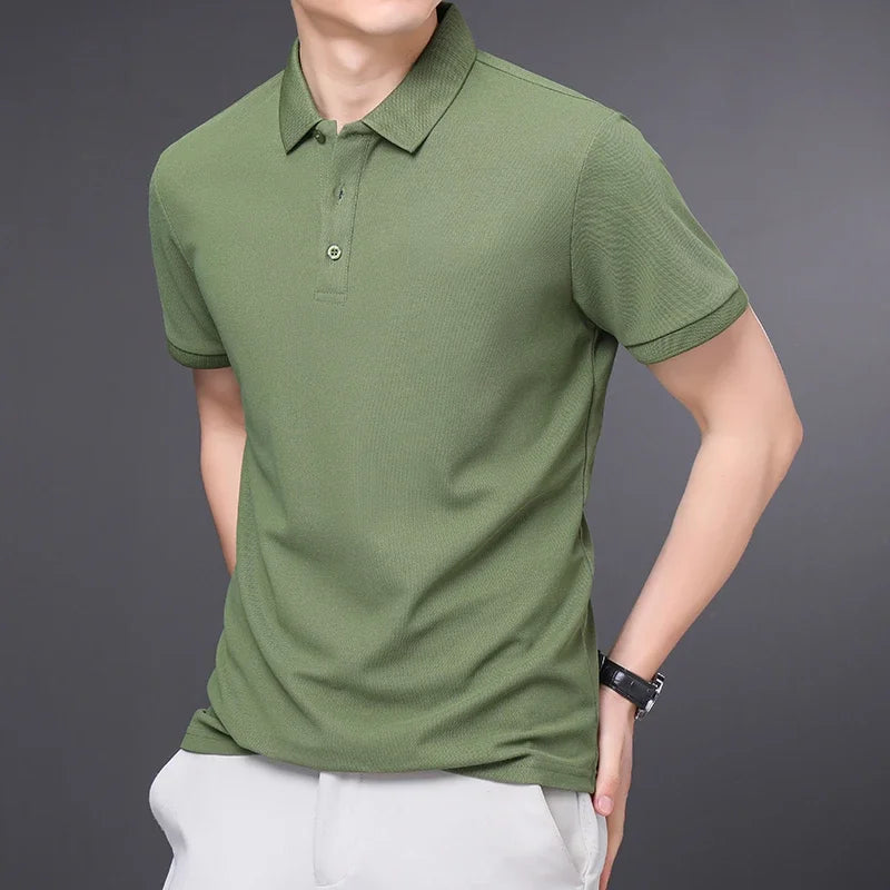 Cotton Polo Shirt – Men's Tailored Fit | Savoni