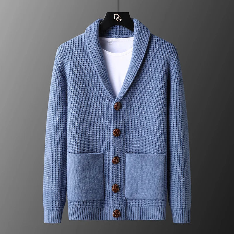 Savoni Wool Button-Up