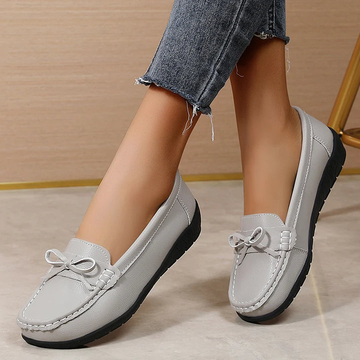 Leather Slip-On Shoes – Women's Orthopedic Loafers | Savona