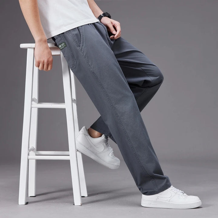 Men's Cotton Trousers with Deep Pockets | Arden