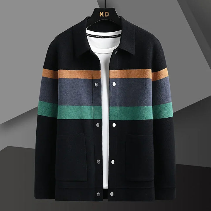 Button-Up Cardigan – Men's Sweater with Pockets | Verano
