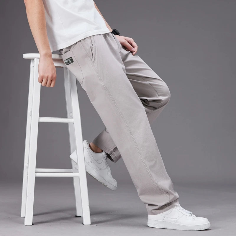Men's Cotton Trousers with Deep Pockets | Arden