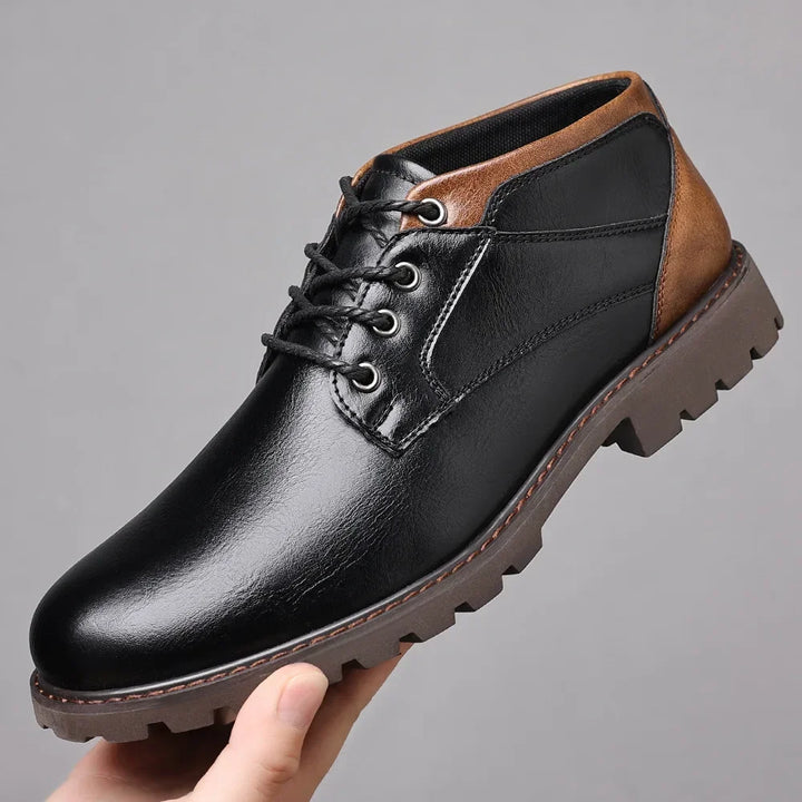 Men's Leather Ankle Boots | Savonti