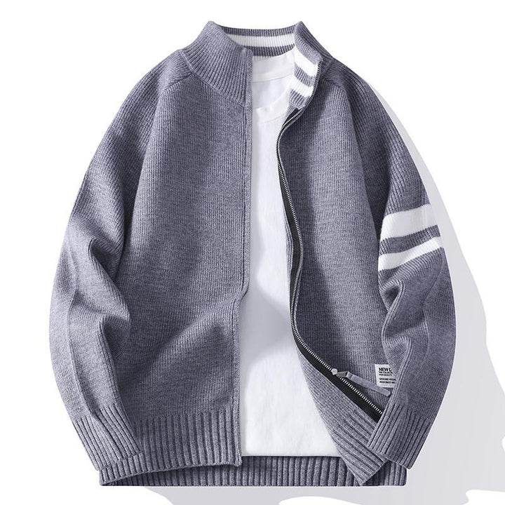 Bellori Wool Zip-Up Sweater