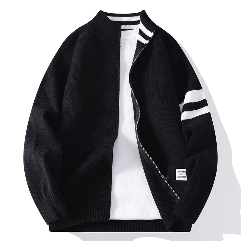 Bellori Wool Zip-Up Sweater