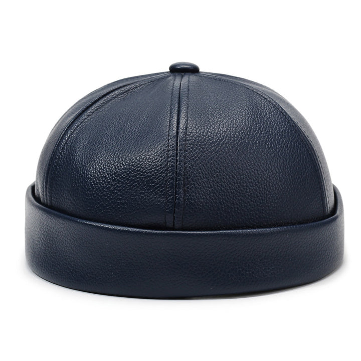 Marino Leather Docker Cap