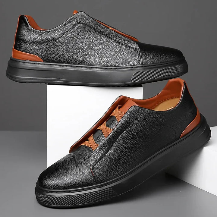 Pebbled Leather Dress Shoes – Men's Formal Shoes | Savoni