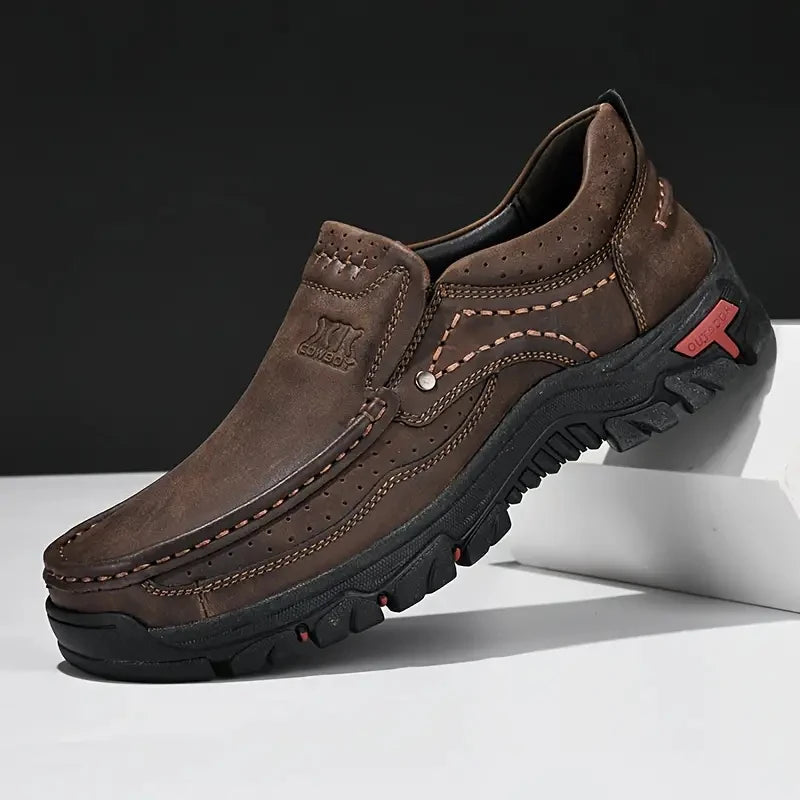 Arden Men's Leather Slip-On Shoes
