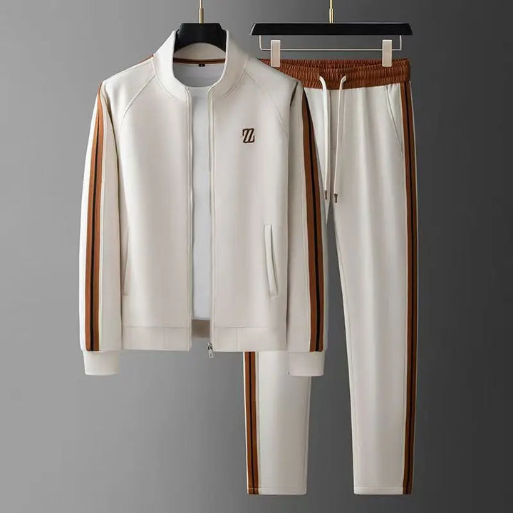 Stripe Tracksuit – Men's 2-Piece Jogger Set | Verano