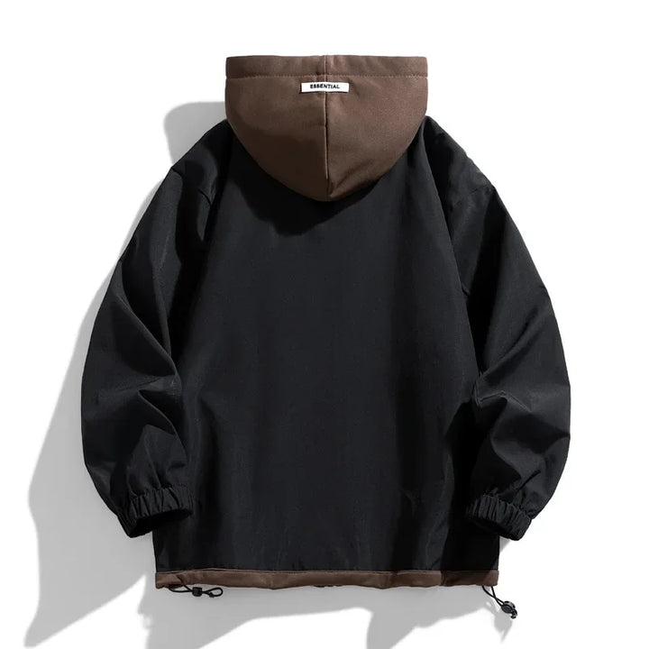 Layered Hooded Jacket – Relaxed Fit For Men | Camden