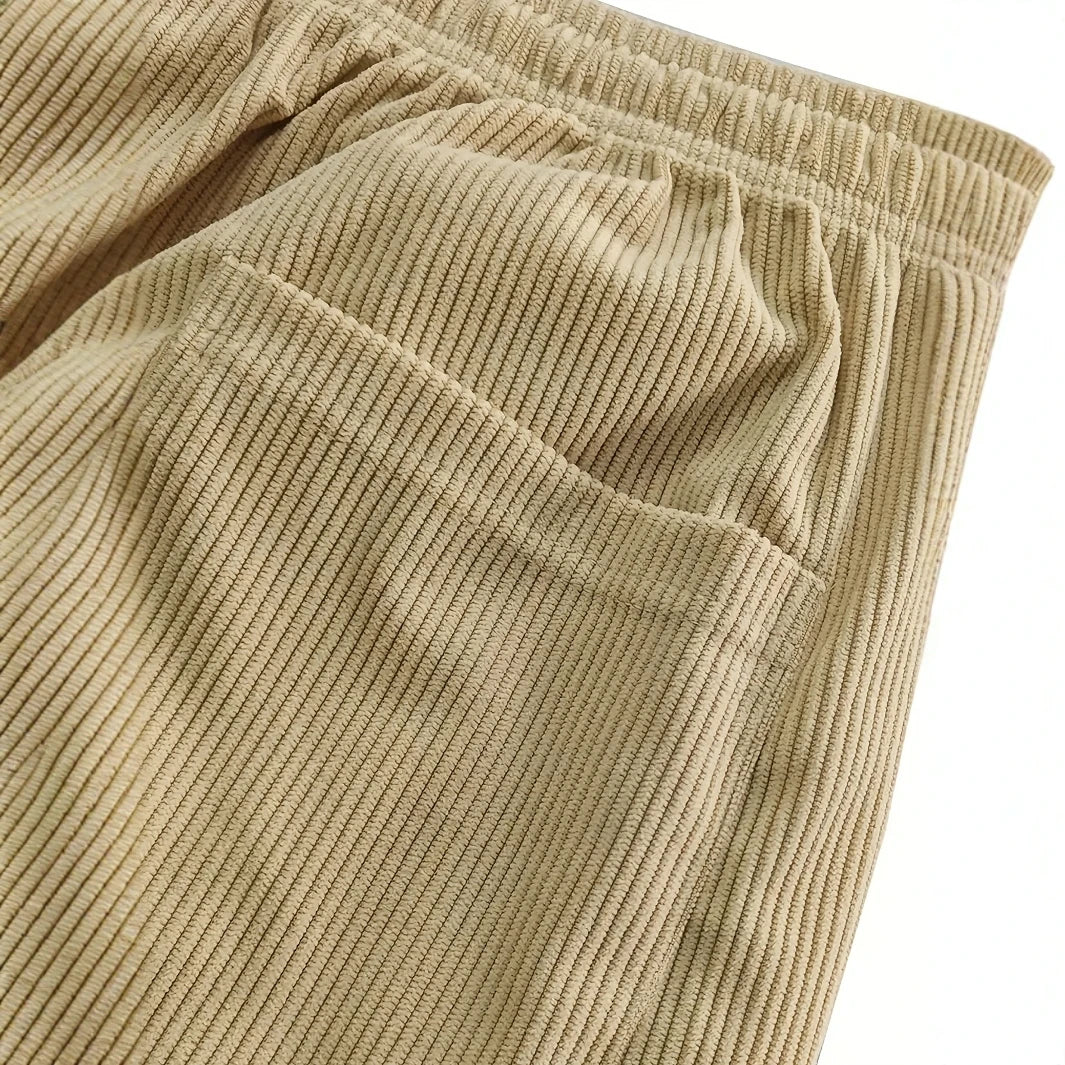 Men's Corduroy Sweatpants with Deep Pockets | Arden