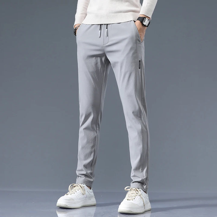 Savoni Slim Fit Cotton Pants