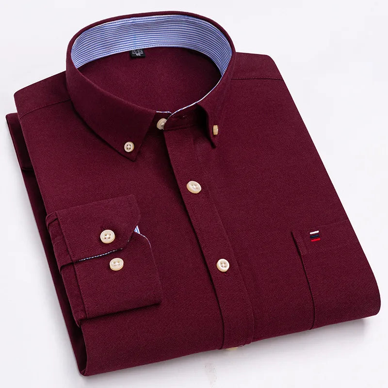 Button-Down Shirt – Men's Cotton Dress Shirt | Verano
