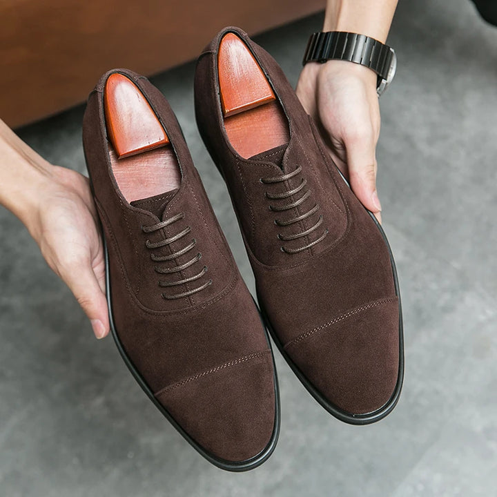 Verano Men's Leather Oxford Shoes for Casual & Formal Wear