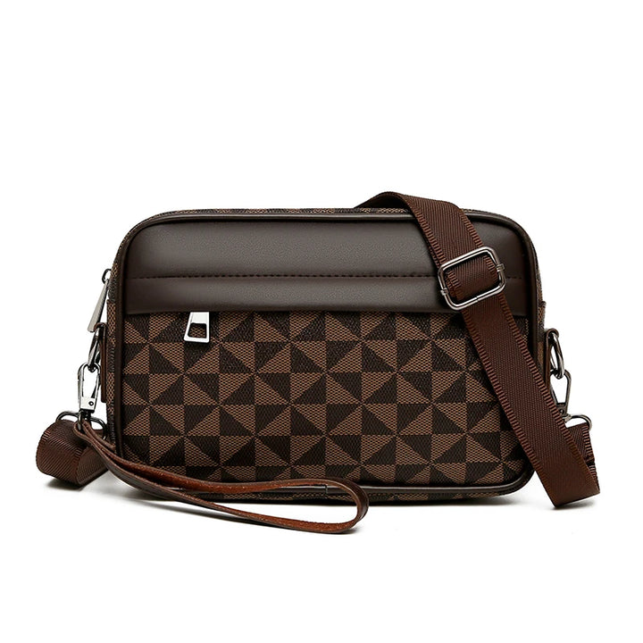Leather Crossbody Handbag – For Men | Savoni