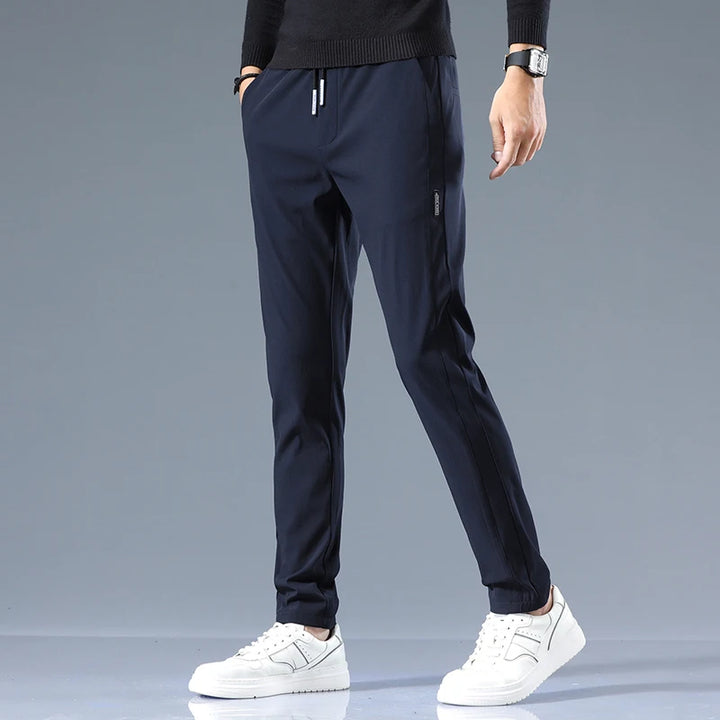 Savoni Slim Fit Cotton Pants