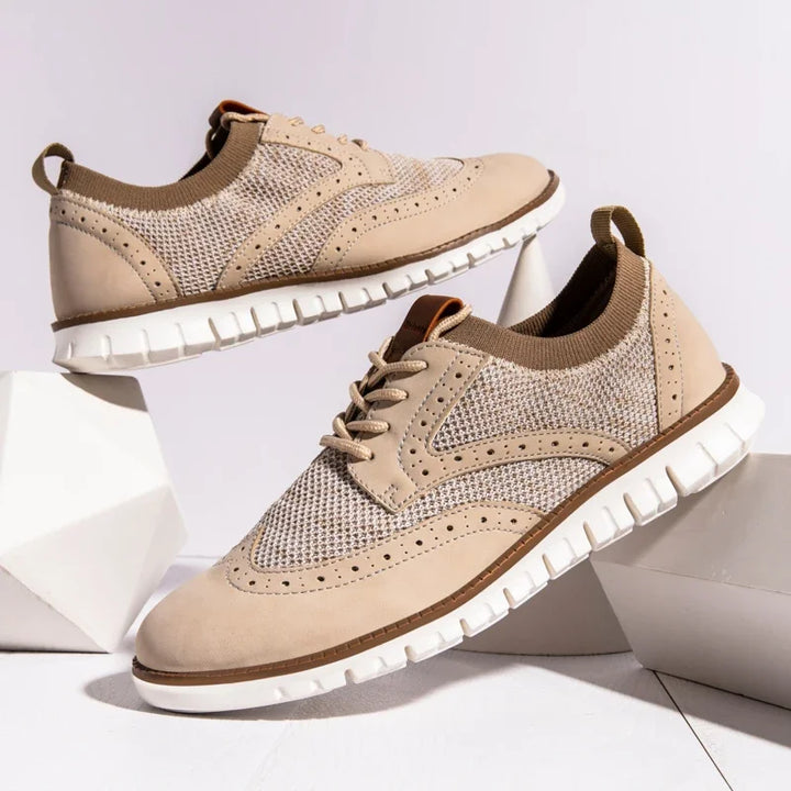 Men's Leather Orthopedic Sneakers | Savoni