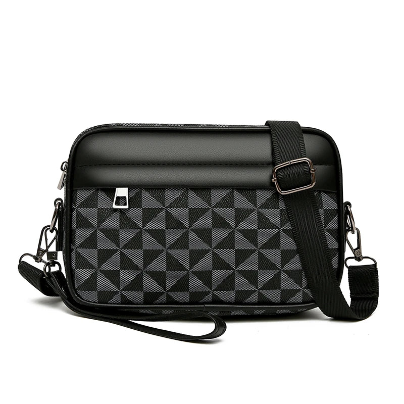 Leather Crossbody Handbag – For Men | Savoni