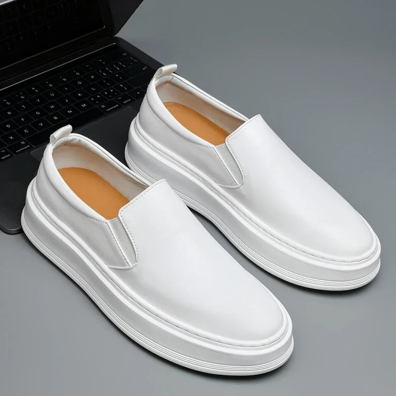 Leather Slip-On Loafers – Men's Casual Shoes | Savoni