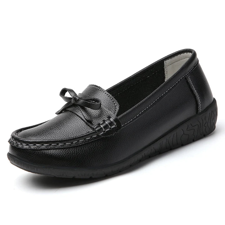 Leather Slip-On Shoes – Women's Orthopedic Loafers | Savona