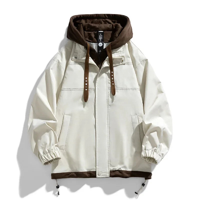 Layered Hooded Jacket – Relaxed Fit For Men | Camden