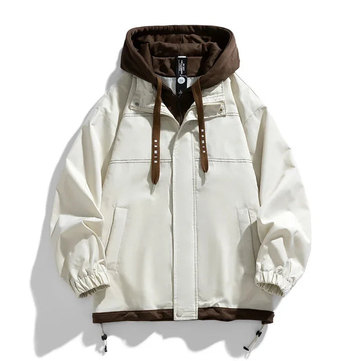 Layered Hooded Jacket – Relaxed Fit For Men | Camden