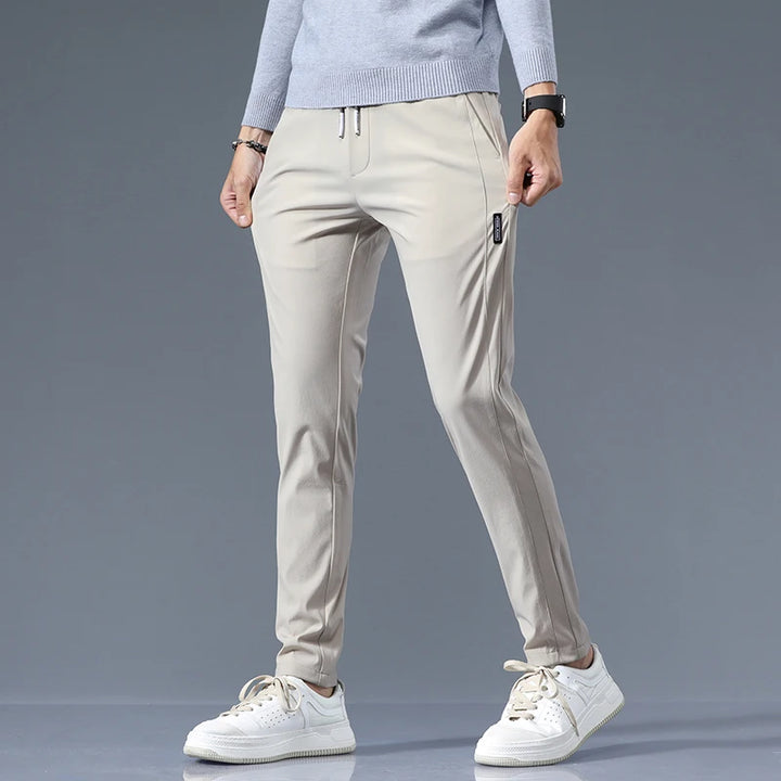 Savoni Slim Fit Cotton Pants