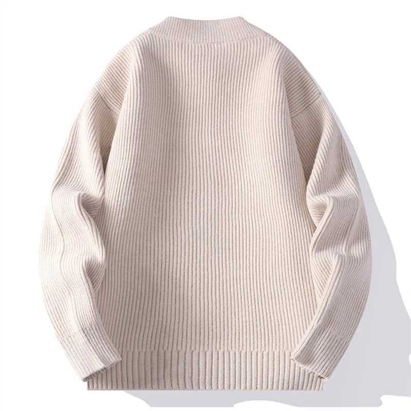 Men's Wool Zip-Up Sweater with Pockets | Arden