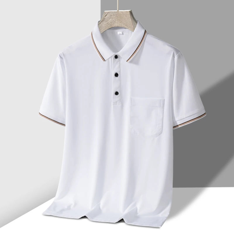 Knit Button-Up Polo Shirt – Men's Casual Polo | Arden