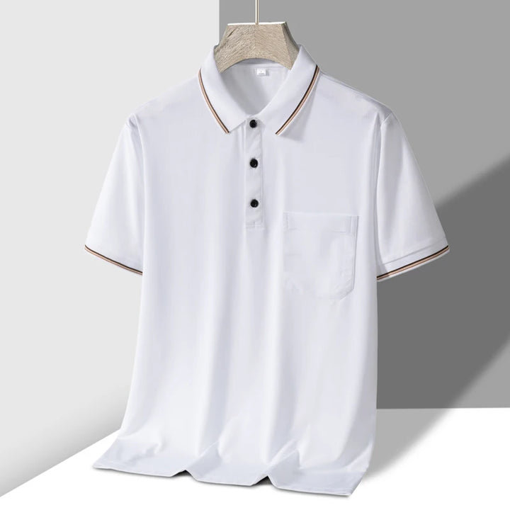 Knit Button-Up Polo Shirt – Men's Casual Polo | Arden