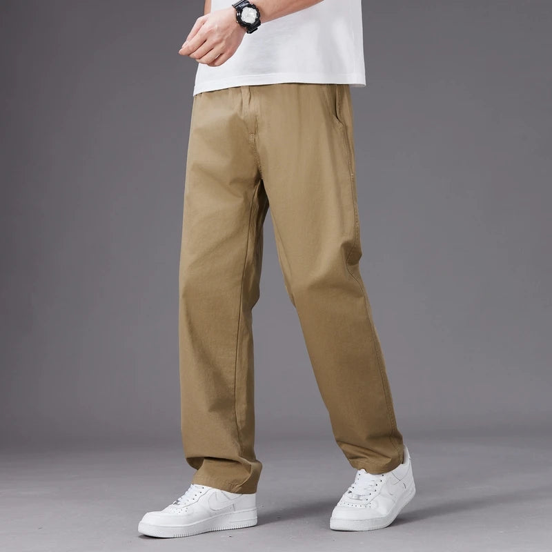 Men's Cotton Trousers with Deep Pockets | Arden