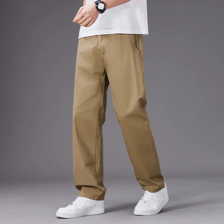 Men's Cotton Trousers with Deep Pockets | Arden