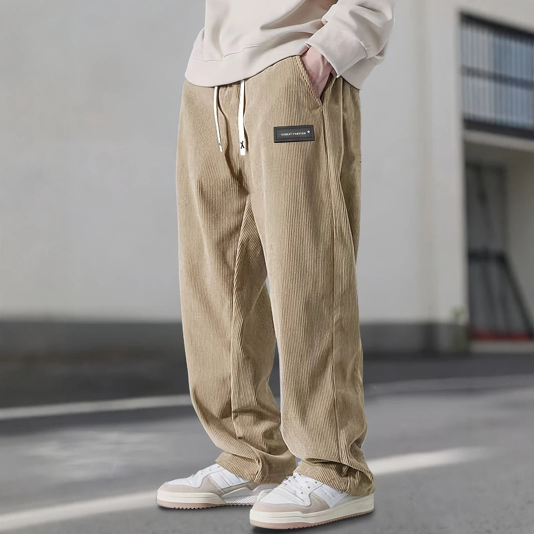 Men's Corduroy Sweatpants with Deep Pockets | Arden