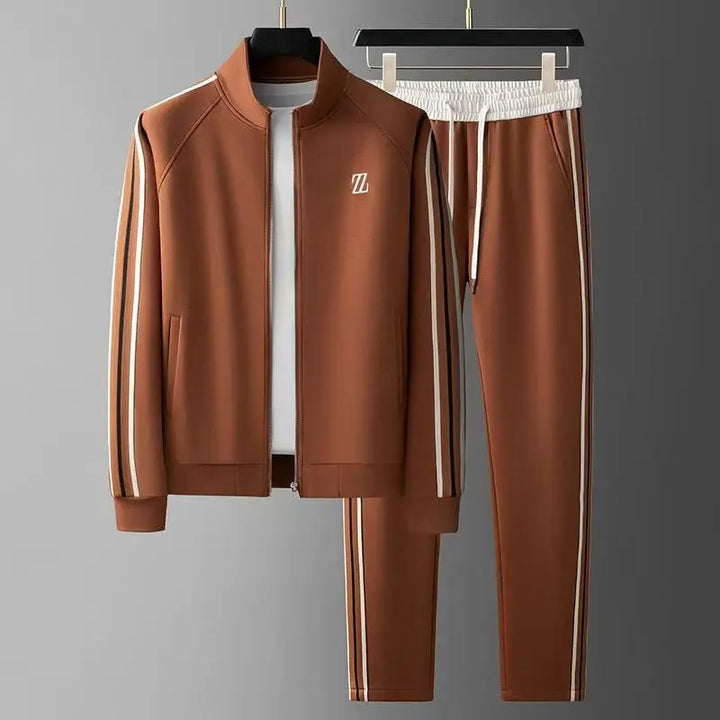 Stripe Tracksuit – Men's 2-Piece Jogger Set | Verano