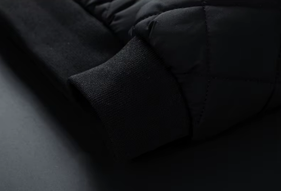 Arden Zip-Up Quilted Cotton Jacket