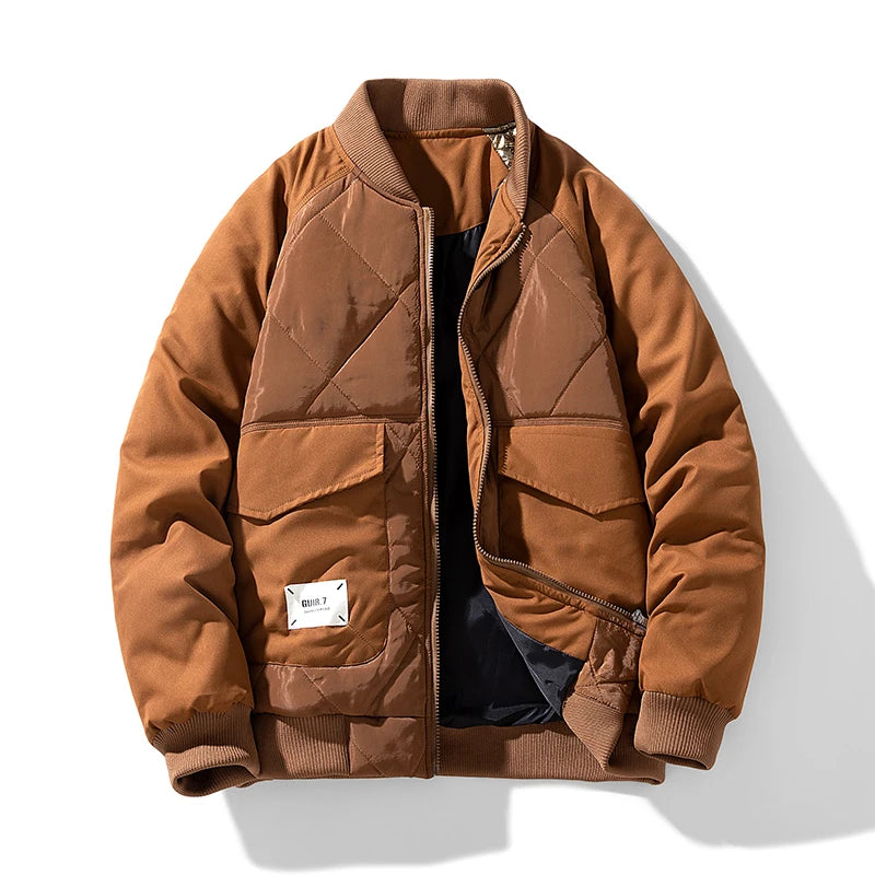 Padded Bomber Jacket – Men's Insulated Winter Jacket | Sterling