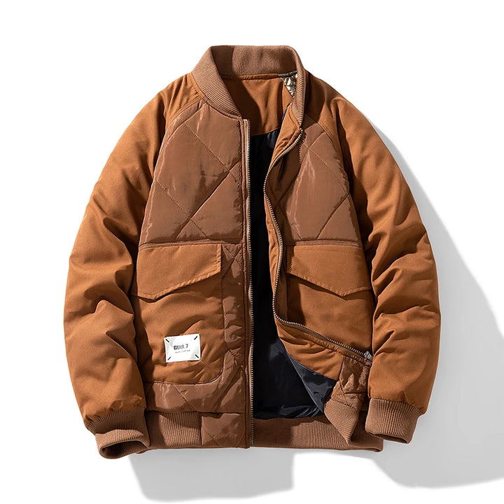 Padded Bomber Jacket – Men's Insulated Winter Jacket | Sterling