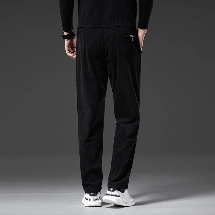 Men's Corduroy Pants with Drawstring | Savoni