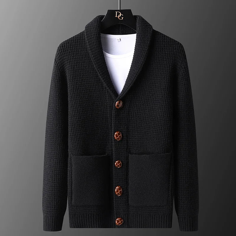 Savoni Wool Button-Up