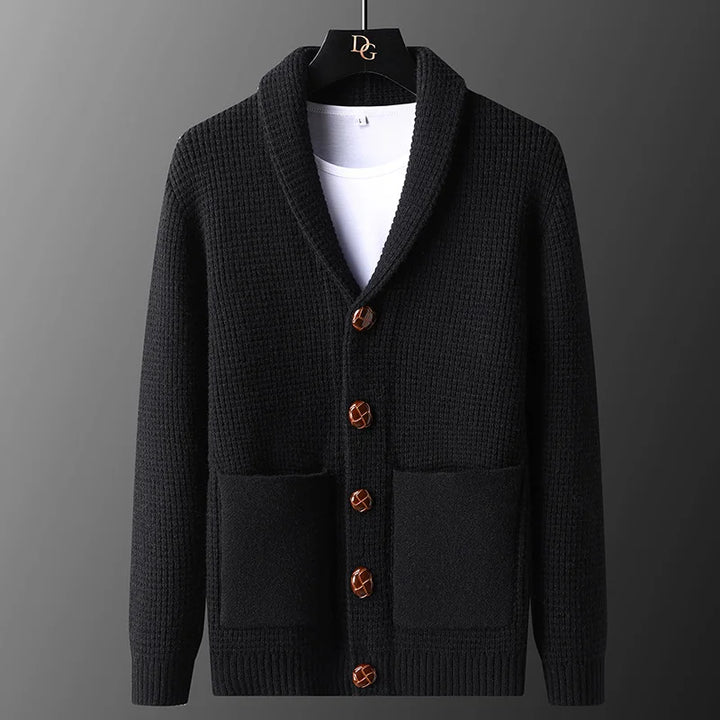 Savoni Wool Button-Up
