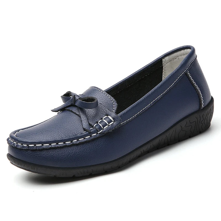 Leather Slip-On Shoes – Women's Orthopedic Loafers | Savona