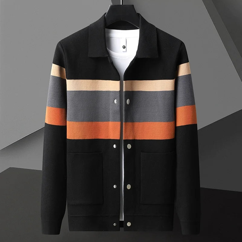 Button-Up Cardigan – Men's Sweater with Pockets | Verano