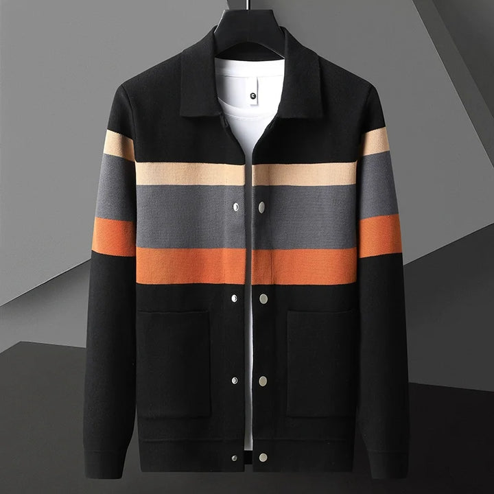 Button-Up Cardigan – Men's Sweater with Pockets | Verano